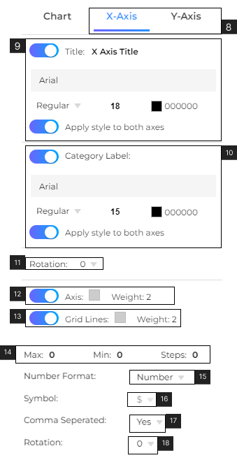 Alignment Options Interface
