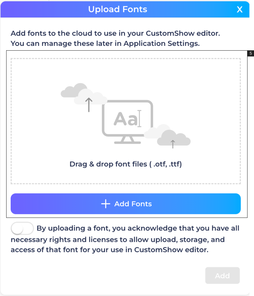 Toolbar Controls