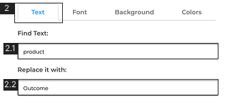 Alignment Options Interface