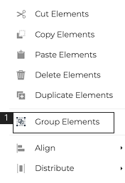 Alignment Options Interface