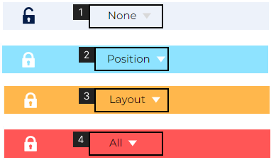 Element Properties Toolbar Controls