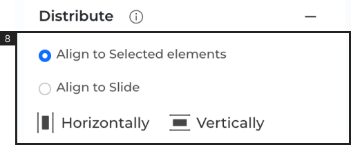 Spacing and Distribution Options