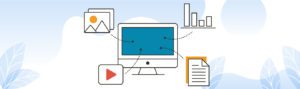 Rich Media Slide Library enables a sales person to rapidly personalize a presentation